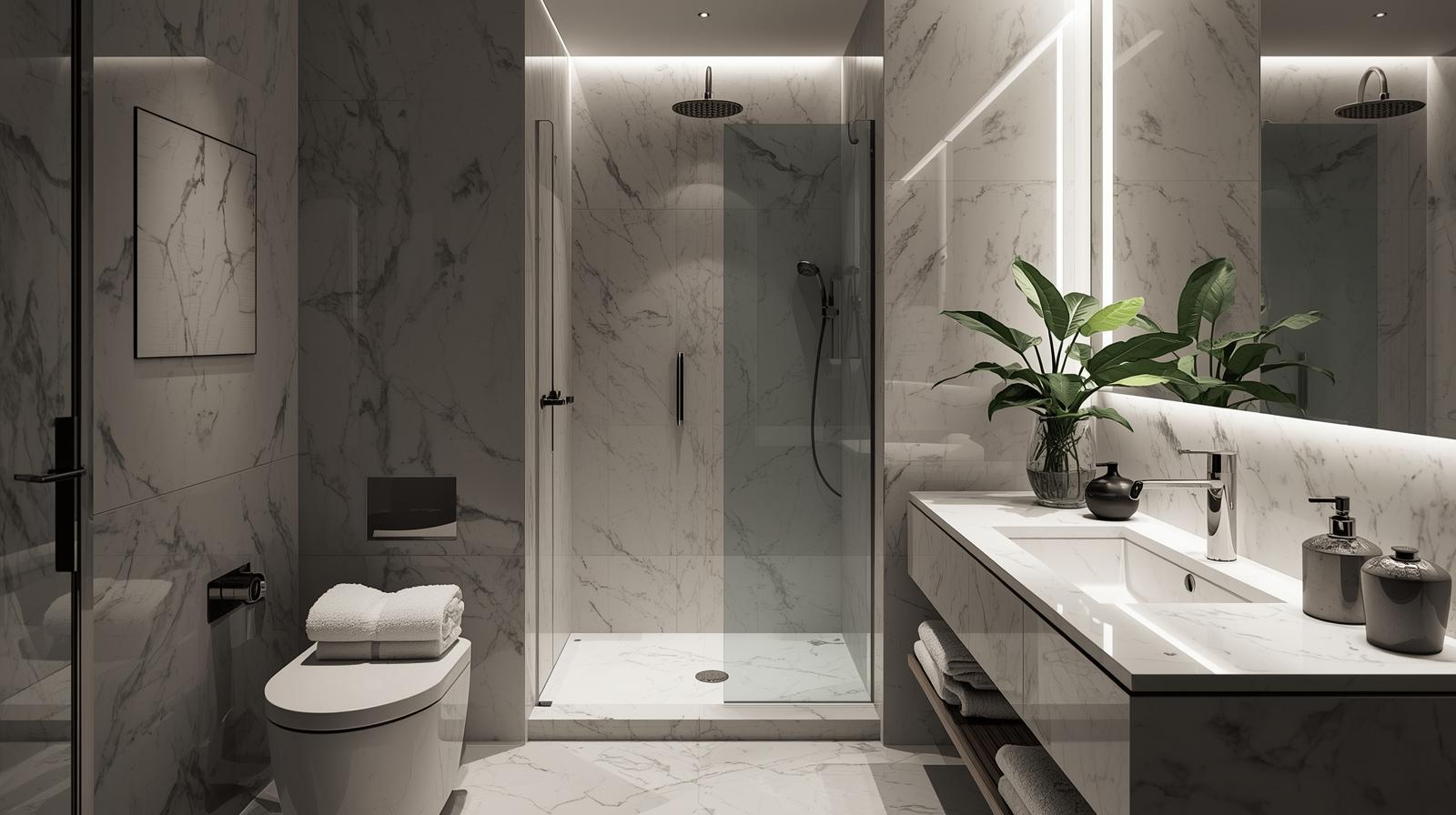 Escada Revestida em Granito